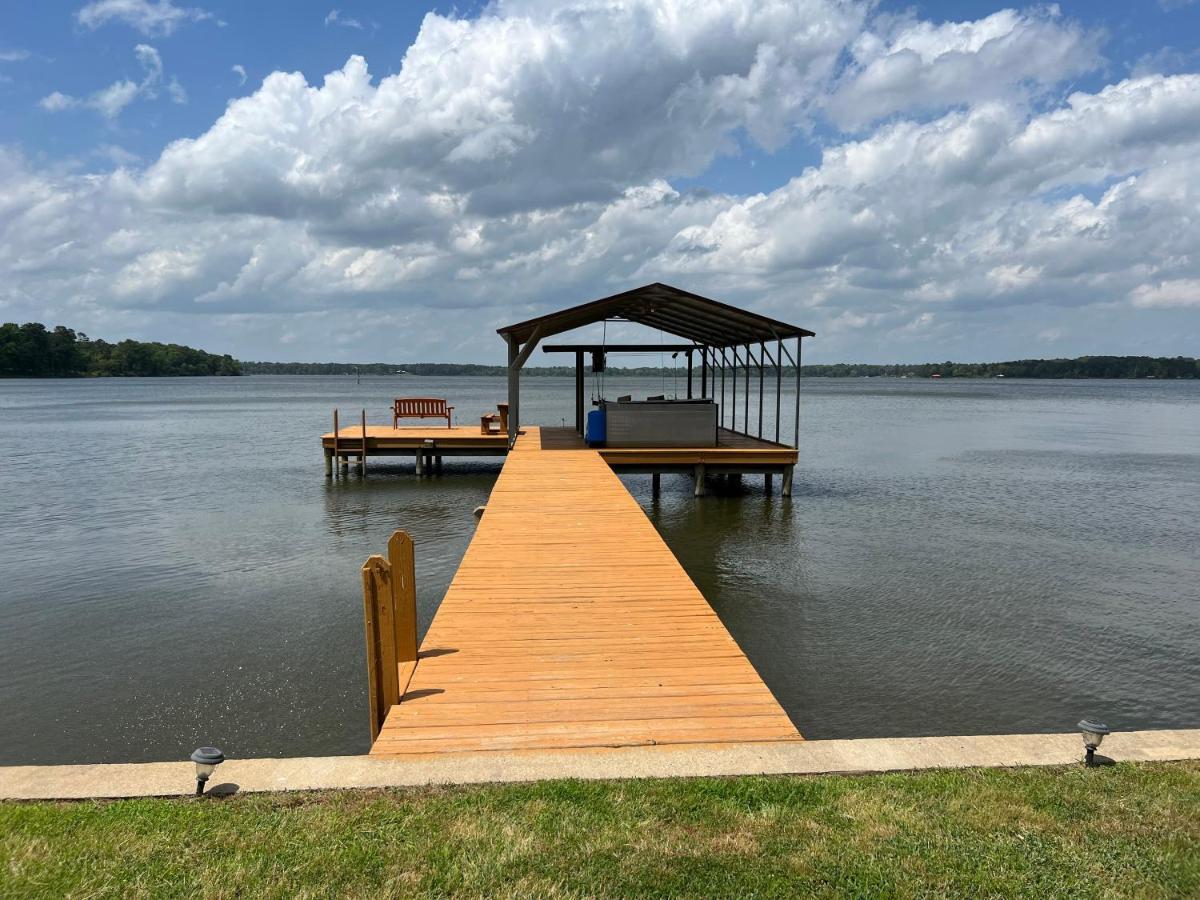 Lakefront Oasis With Private Boat Dock On Lake Palestine Coffee City Kültér fotó